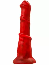 Необычный фаллоимитатор TOYFA Monster Rex, 24,5 см,8 режимов, силикон