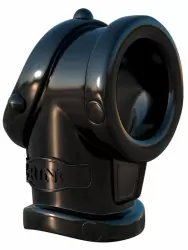 Эрекционное кольцо Pipedream Cock Pipe With Ball-Stretcher, с растяжителем мошонки, ТПР, 3,3 см