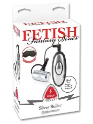 Пулька с электростимуляцией Silver Bullet – серебристая
