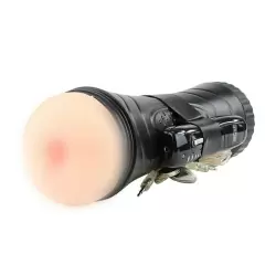 Мастурбатор анус-реалистик в тубе Pink Butt с вибрацией – телесный