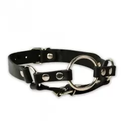 Кляп-кольцо на кожаных ремешках, СК-Визит