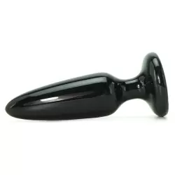 Анальная пробка Jelly Rancher Pleasure Plug - Small маленькая – черный