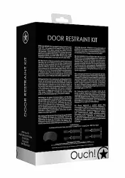 Надёжные фиксаторы на дверь Door Restraint Set, 12 предметов, черный