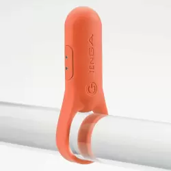 Эрекционное кольцо Tenga paiRING+ с усиленной вибрацией, коралл