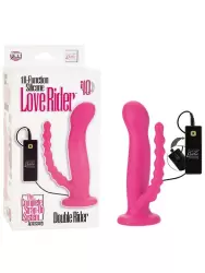 Двухголовый фаллоимитатор Double Rider с вибрацией