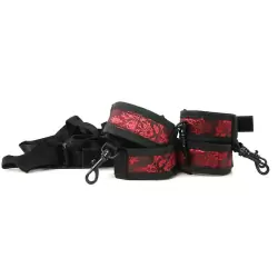 Фиксация для рук и ног Scandal Over The Bed Cross крестообразная с креплением на кровать	