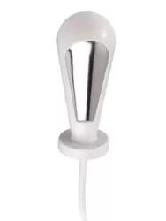 Анально-вагинальный зонд Mystim Tristan, для подключения к источнику импульсов, 13,5 см