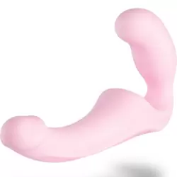 Анатомический страпон Fun Factory Share, безремневой, 16 см, розовый