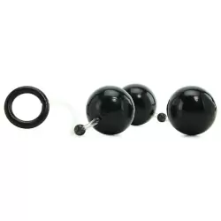 Анальные шарики Renegade Pleasure Balls – черный