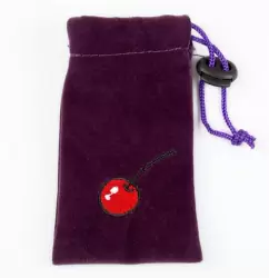 Большая анальная пробка 252 Large Gold Baby Purple с кристаллом – золотой с лавандовым