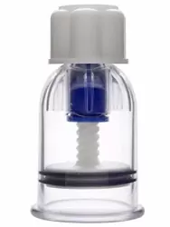 Анальная помпа Intake Anal Suction, 10,5 см, белый