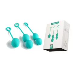 Набор вагинальных шариков Svakom Nova Ball со смещенным центром тяжести - зеленый