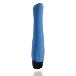 Вибратор Fun Factory Gigolino с изогнутой головкой, 20,5 см, силикон, голубой