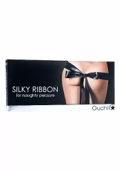 Бондаж для связывания из полиэстера Silky Ribbon Black