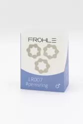 Набор эрекционных колец LOVE RINGS WITH BALLS, 3 шт. по 21 мм