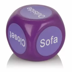Эротические игральные кости Calexotics Shane's World Sex Dice – розовый, фиолетовый, синий