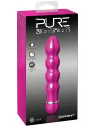 Вибромассажер Pure Aluminium Medium Pink – розовый