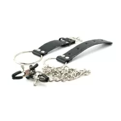 Зажимы на соски с утяжкой для пениса Fetish Fantasy