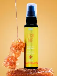 Массажный гель Intt LICK ME, разогревающий, съедобный, мёд, 50 мл