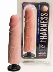Насадка для страпона Харнесс Russian Size с коннектором – телесный