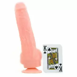 Фаллоимитатор Action Hero 9 на присоске – телесный