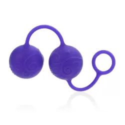 Вагинальные шарики Posh Silicone “O” Balls - фиолетовые