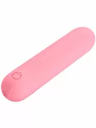 Перезаряжаемая вибропуля Baile Stefan, 10 режимов, нежно-розовая