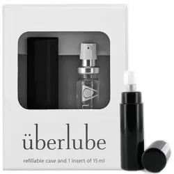Набор Good-to-Go: флакон Uberlube 15 мл и кейс – черный