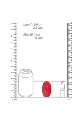 Клиторальный стимулятор Precious (красный)