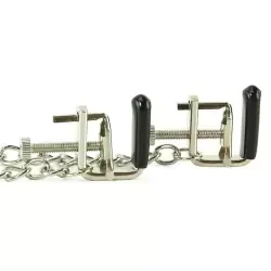 Зажимы на соски с цепочкой Padded Vises металлические