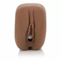 Реалистичный мастурбатор Seductora Caliente с вибрацией – коричневый