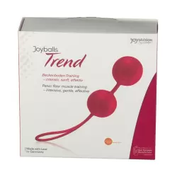Вагинальные шарики Joyballs Trend со смещенным центром тяжести – красный