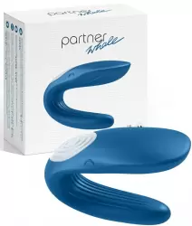 Вибратор для пар Partner Whale – синий
