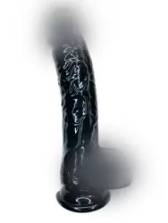 Реалистичный фаллоимитатор OnOna Black High, размер S, 14 см, черный