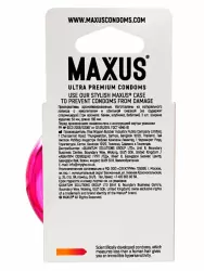 Гладкие презервативы MAXUS Exotic Mix, ароматизированные, 18 см, 3 шт