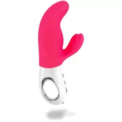 Инновационный вибратор-кролик Fun Factory Miss Bi, 17 см, силикон, розовый