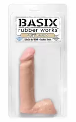 Фаллоимитатор Basix Rubber 7,5 - Flesh