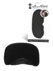 Восхитительная маска на глаза Peek-A-Boo Love Mask – черный