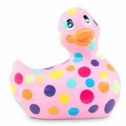 Вибратор-уточка BigTeazeToys I Rub My Duckie 2.0, разноцветный