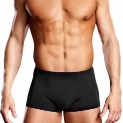 Черные транк-боксеры BlueLine из микрофибры – S/M