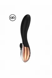 Виромассажер для точки G с вибрацией и функцией нагрева Posh (черный)