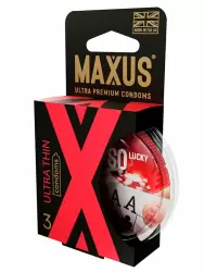 Гладкие презервативы MAXUS AIR Ultra thin, ультратонкие, 3 шт