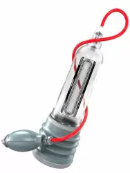 Гидропомпа Bathmate HydroXtreme11 crystal, с грушей, для мужчин с размером до 28 см