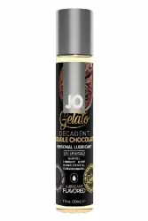 Вкусовой лубрикант Gelato Decadent Double Chocolate Изысканный двойной шоколад 30 мл