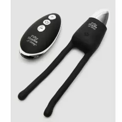 Эксклюзивный вибратор для пар из романа 50 оттенков серого. 16 настроек вибрации, пульт ДУ, съёмная вибропуля