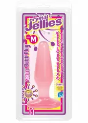 Анальная пробка Crystal Jellies Medium