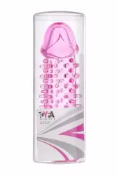Увеличивающая насадка с шипами TOYFA - розовый