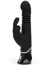 Мощный вибратор-кролик Fifty Shades of Grey Greedy Girl, вращающаяся головка, 12 режимов, 24,1 см, черный