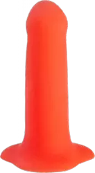 Фаллоимитатор Fun Factory Amor на присоске, 14,5 см, силикон, оранжевый