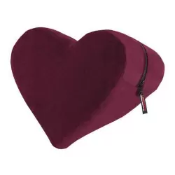 Подушка для любви Liberator Heart Wedge - бордовый